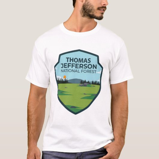 Thomas Jefferson National Forest T-Shirt (Vorderseite)