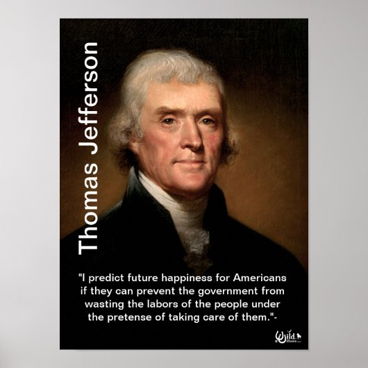 Thomas Jefferson Poster (Vorne)