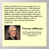 Thomas Jefferson Poster (Vorne)