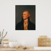 Thomas Jefferson Poster (Küche)