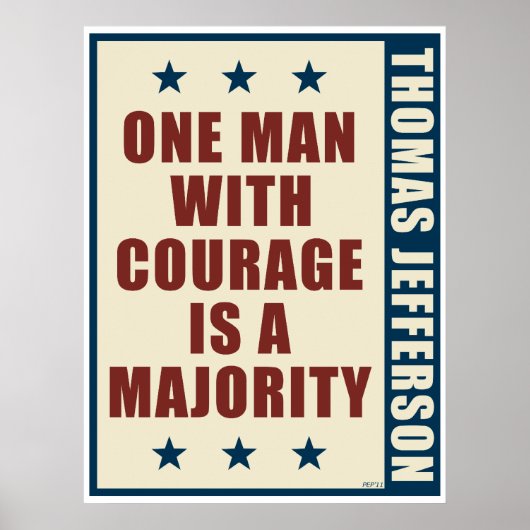 Thomas Jefferson Poster (Vorne)