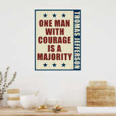Thomas Jefferson Poster (Küche)