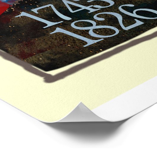 Thomas Jefferson Poster (Ecke)