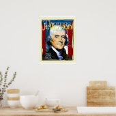 Thomas Jefferson Poster (Küche)