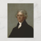 Thomas Jefferson Postkarte (Vorderseite)