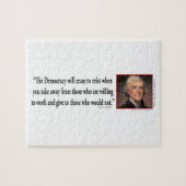 Thomas Jefferson Puzzle (Horizontal)