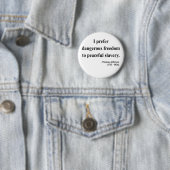 Thomas Jefferson Quote 9a Button (Beispiel)