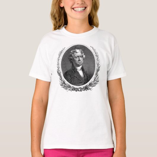 Thomas Jefferson Quote T - Shirt (Vorderseite)