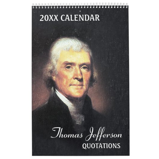 Thomas Jefferson Quotes Kalender (Titelbild)