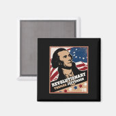 Thomas Jefferson Revolutionary Magnet (Vorderseite/Rückseite)
