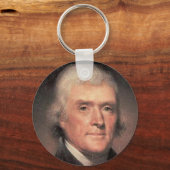 Thomas Jefferson Schlüsselanhänger (Vorderseite)