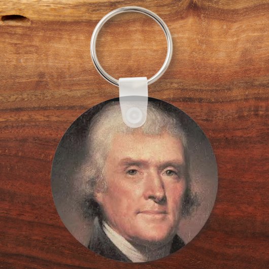 Thomas Jefferson Schlüsselanhänger (Vorderseite)