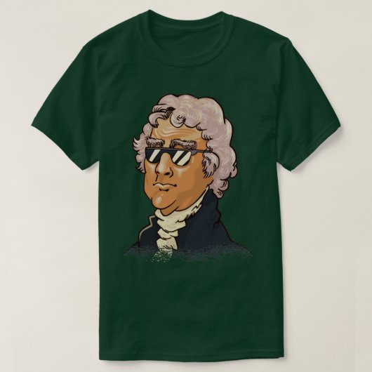 Thomas Jefferson T-Shirt (Design vorne)