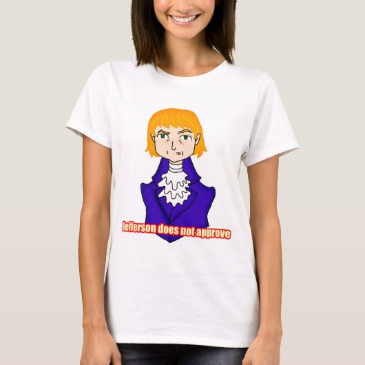 Thomas Jefferson T-Shirt (Vorderseite)