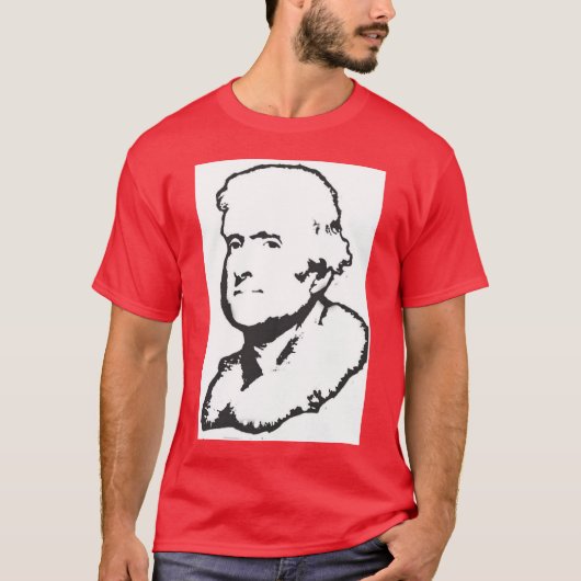 Thomas Jefferson T-Shirt (Vorderseite)