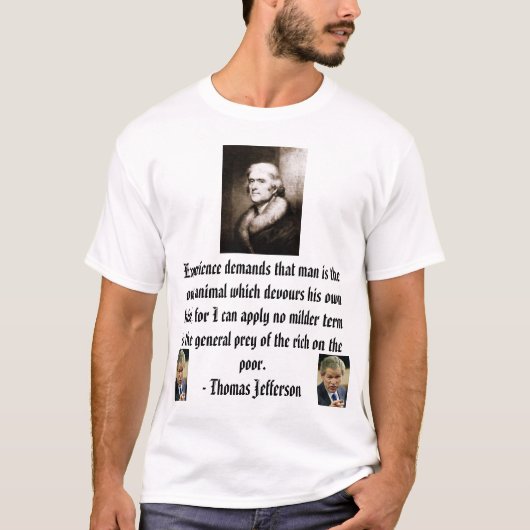 Thomas Jefferson T-Shirt (Vorderseite)