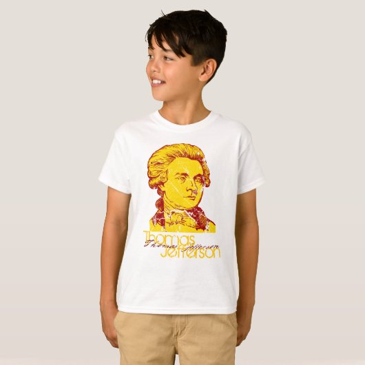 Thomas Jefferson T - Shirt (Vorne ganz)