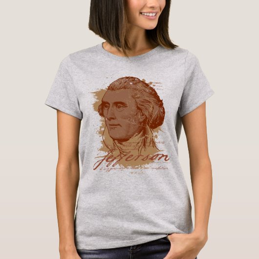 Thomas Jefferson T - Shirt (Vorderseite)
