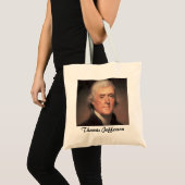 Thomas Jefferson Tragetasche (Vorderseite (Produkt))
