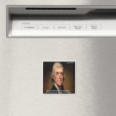 Thomas Jefferson Trickle Down Gifts & Cards Magnet (In Situ (Geschirrspüler))