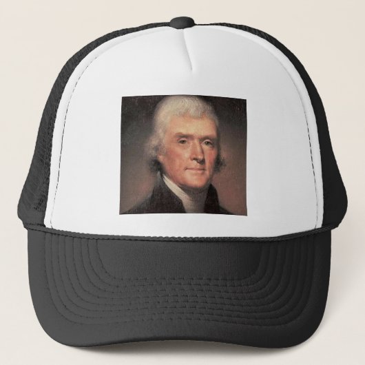Thomas Jefferson Truckerkappe (Vorderseite)
