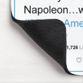 Thomas Jefferson tweetet der Louisiana-Kauf Mousepad (Ecke)