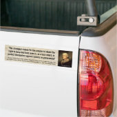 THOMAS JEFFERSON"Tyrannei in Regierung" Zitat Autoaufkleber (Auf Lkw)
