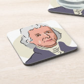 Thomas Jefferson Untersetzer (Linke Seite)