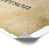 Thomas Jefferson Zitat Poster (Ecke)