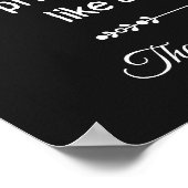 Thomas Jefferson Zitat -- Steh wie ein Fels Poster (Ecke)
