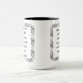 Thomas Jefferson zitiert nichts kann die menschlic Tasse (Zentrum)