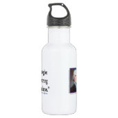 Thomas Jefferson zu einer großen Regierung Trinkflasche (Rückseite)