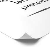 Thomas Jefferson: Zukünftiges Glück vorhersagen.. Poster (Ecke)