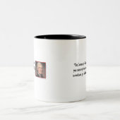 Thomas Jefferson Zweifarbige Tasse (Mittel)