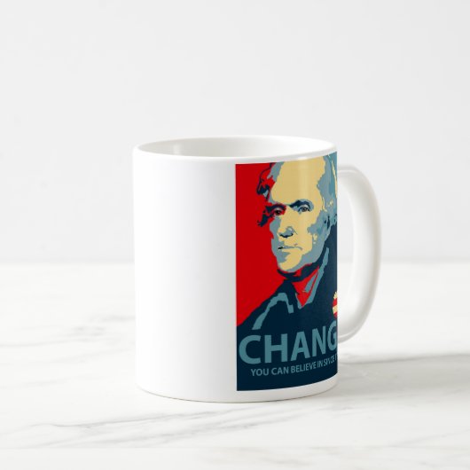 Thomas- Jeffersonänderung Kaffeetasse (VorderseiteRechts)
