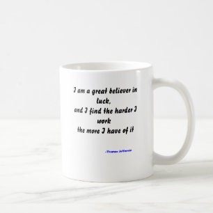 Thomas- Jeffersonerfolgs-Tasse Kaffeetasse