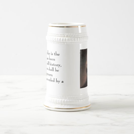 Thomas- Jeffersonfrage ist heute die selbe Bierglas (Mittel)