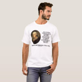 Thomas- Jeffersonignorantes freies nie ist Zitat T-Shirt (Vorne ganz)