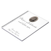 Thomas- Jeffersonnotizbuch Notizblock (Linke Seite)