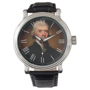 Thomas- Jeffersonpräsident Vintage Watch Armbanduhr