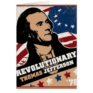 Thomas- Jeffersonrevolutionärs-Karte