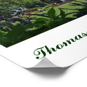 Thomas Jeffersons Monticello Poster (Ecke)