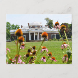 Thomas Jeffersons Monticello Postkarte