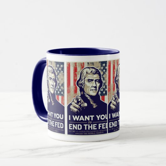 Thomas- JeffersonTassen Tasse (Vorderseite Links)