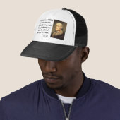 Thomas- Jeffersonzitat 10c Truckerkappe (Beispiel)