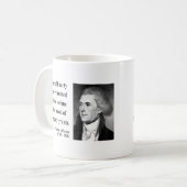 Thomas- Jeffersonzitat 12b Kaffeetasse (Vorderseite Links)