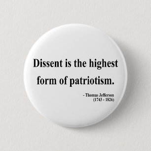 Thomas- Jeffersonzitat 15a Button