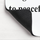 Thomas- Jeffersonzitat 9a Mousepad (Ecke)