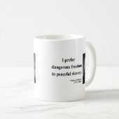 Thomas- Jeffersonzitat 9b Kaffeetasse (VorderseiteRechts)