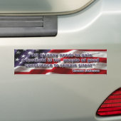 Thomas- Jeffersonzitat-Autoaufkleber Autoaufkleber (Auf Auto)